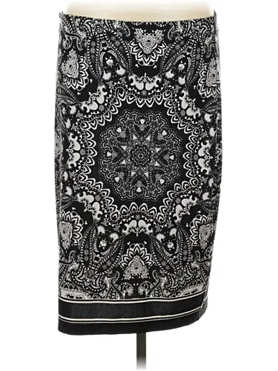 Pre-owned Chico's Casual Skirt In Black