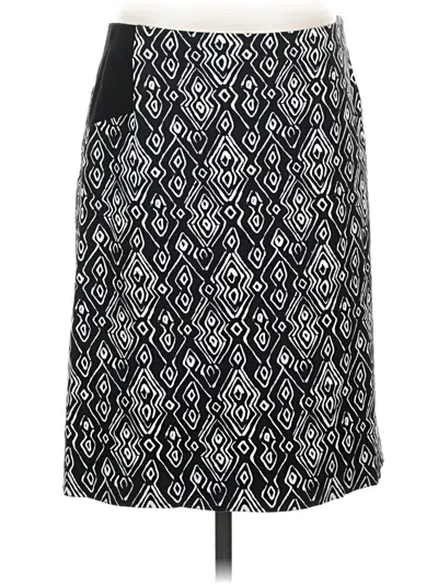Pre-owned Chico's Casual Skirt In Black