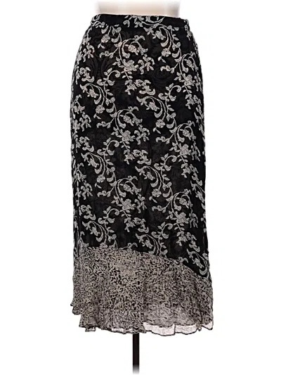 Pre-owned Chico's Casual Skirt In Black