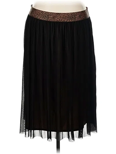 Pre-owned Chico's Casual Skirt In Black