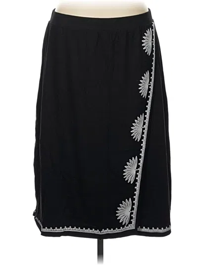 Pre-owned Chico's Casual Skirt In Black