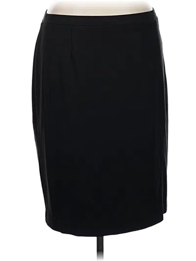 Pre-owned Chico's Casual Skirt In Black