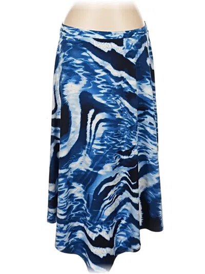 Pre-owned Chico's Casual Skirt In Blue