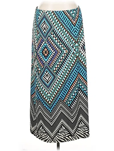 Pre-owned Chico's Casual Skirt In Blue