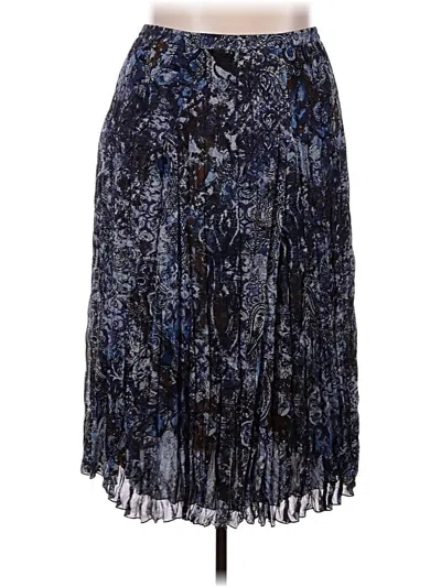 Pre-owned Chico's Casual Skirt In Blue