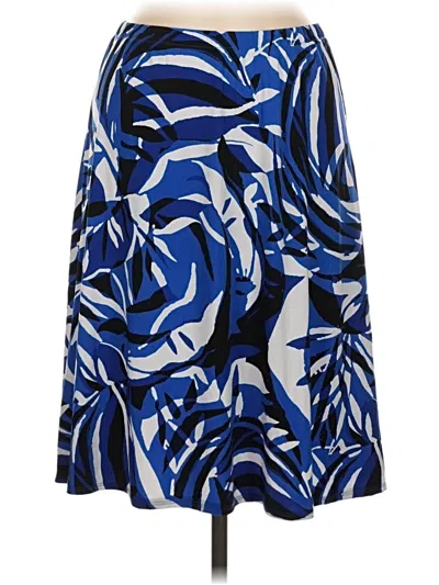 Pre-owned Chico's Casual Skirt In Blue