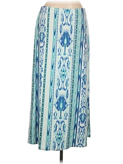 Pre-owned Chico's Casual Skirt In Blue