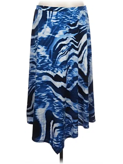 Pre-owned Chico's Casual Skirt In Blue
