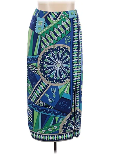 Pre-owned Chico's Casual Skirt In Blue