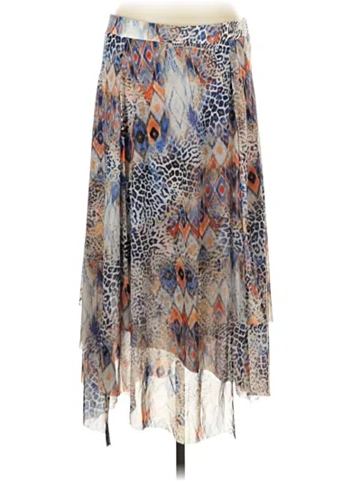 Pre-owned Chico's Casual Skirt In Blue