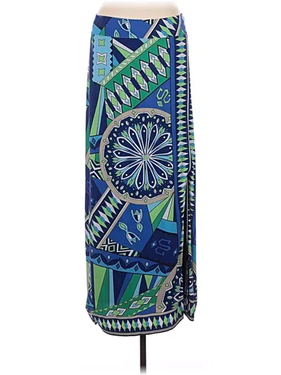 Pre-owned Chico's Casual Skirt In Blue