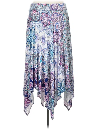 Pre-owned Chico's Casual Skirt In Blue