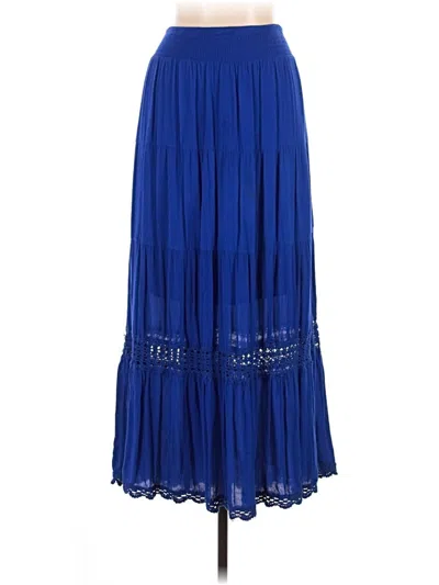 Pre-owned Chico's Casual Skirt In Blue