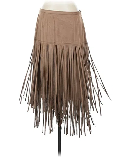 Pre-owned Chico's Casual Skirt In Brown