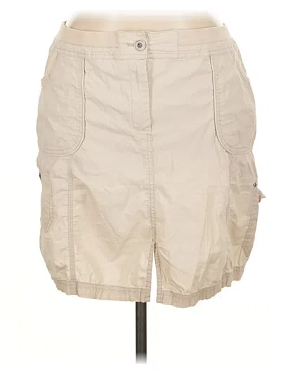 Pre-owned Chico's Casual Skirt In Brown