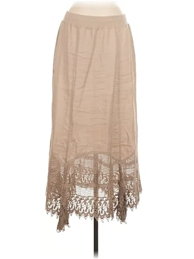 Pre-owned Chico's Casual Skirt In Brown