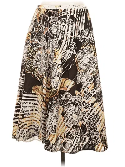 Pre-owned Chico's Casual Skirt In Brown