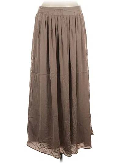 Pre-owned Chico's Casual Skirt In Brown