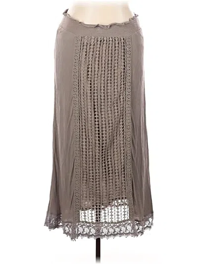 Pre-owned Chico's Casual Skirt In Gray