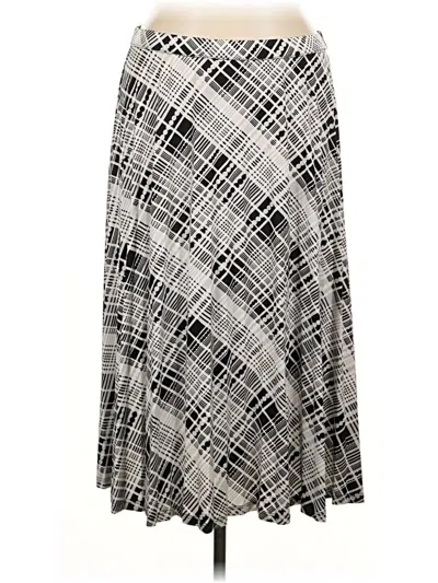 Pre-owned Chico's Casual Skirt In Gray