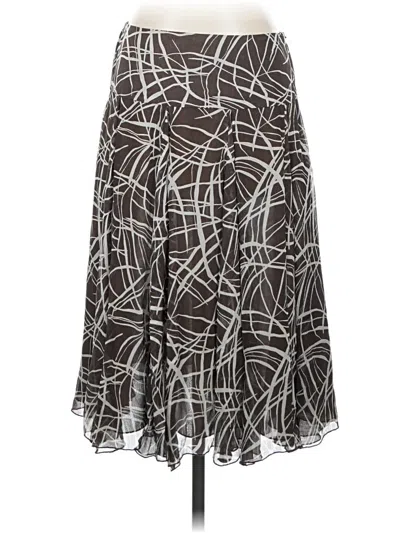 Pre-owned Chico's Casual Skirt In Gray