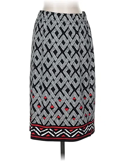 Pre-owned Chico's Casual Skirt In Gray