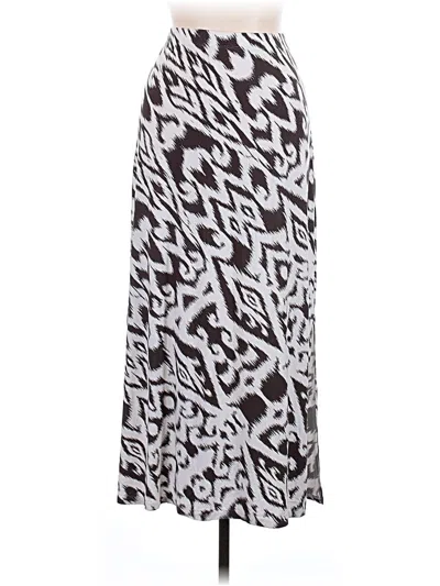 Pre-owned Chico's Casual Skirt In Gray