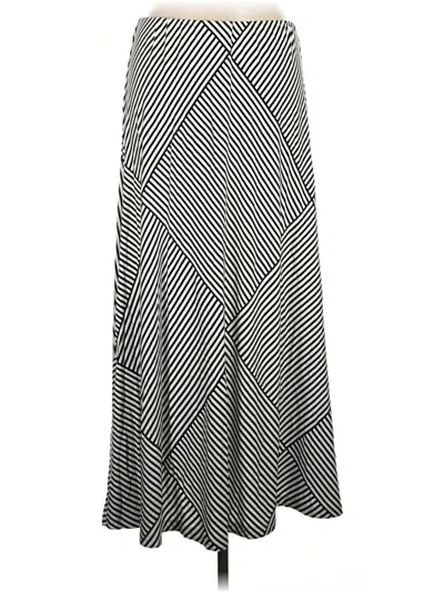 Pre-owned Chico's Casual Skirt In Gray