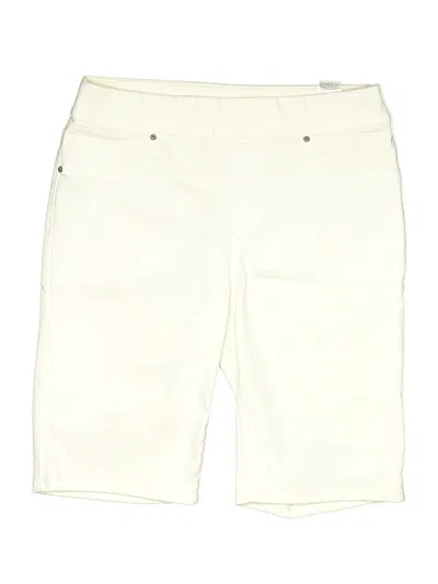 Pre-owned Chico's Casual Skirt In Ivory