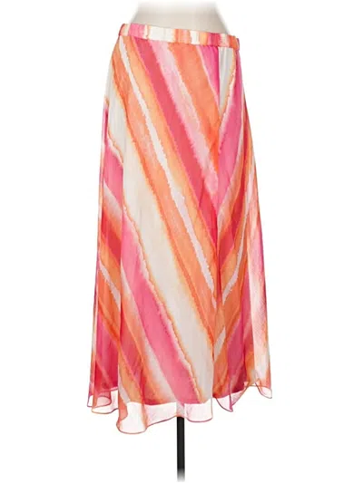 Pre-owned Chico's Casual Skirt In Pink