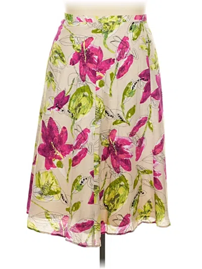 Pre-owned Chico's Casual Skirt In Pink