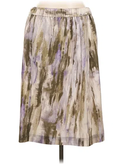 Pre-owned Chico's Casual Skirt In Purple