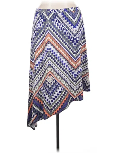 Pre-owned Chico's Casual Skirt In Purple