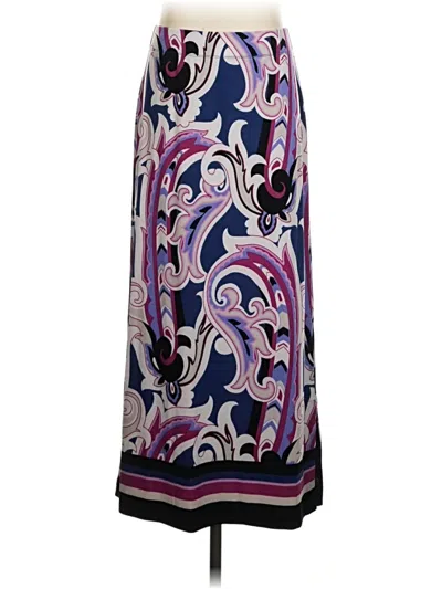 Pre-owned Chico's Casual Skirt In Purple