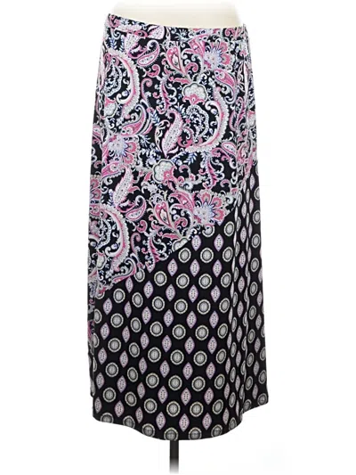 Pre-owned Chico's Casual Skirt In Purple