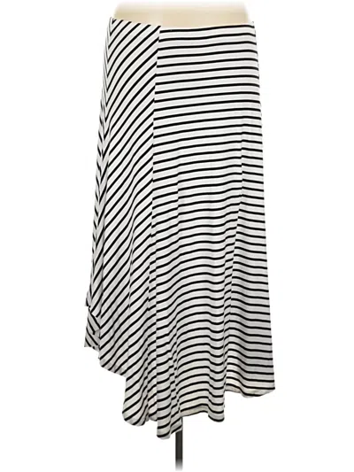 Pre-owned Chico's Casual Skirt In Silver