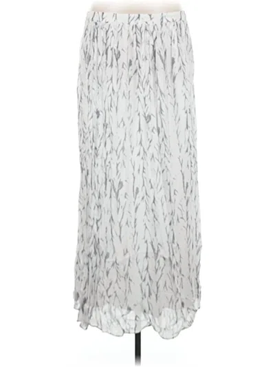 Pre-owned Chico's Casual Skirt In Silver