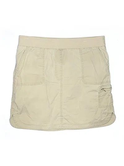 Pre-owned Chico's Casual Skirt In Tan