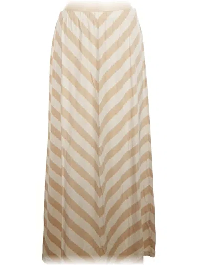 Pre-owned Chico's Casual Skirt In Tan