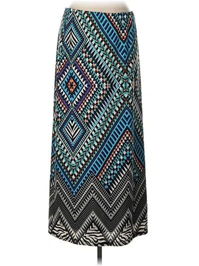 Pre-owned Chico's Casual Skirt In Teal