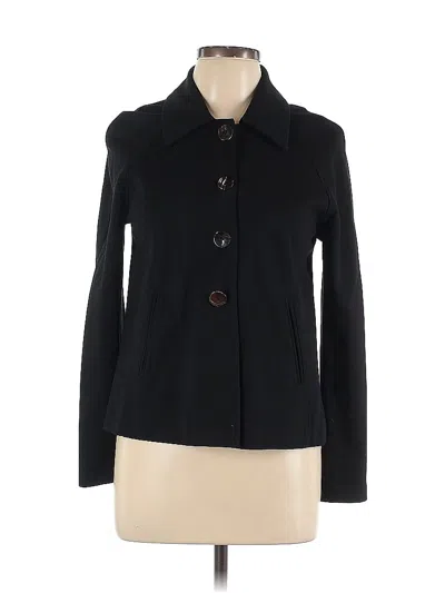 Pre-owned Chico's Coat In Black