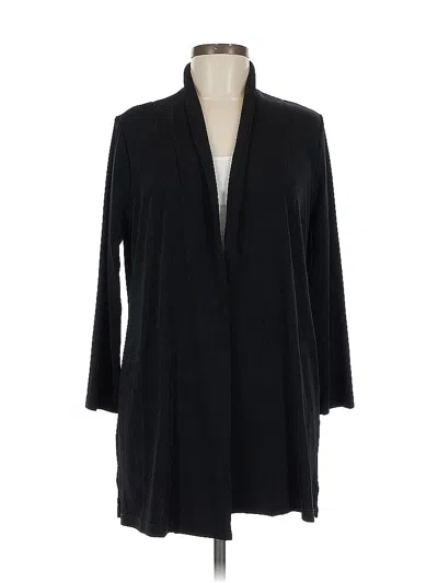 Pre-owned Chico's Coat In Black