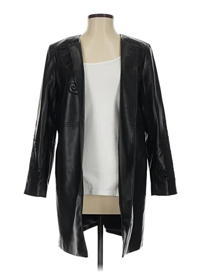 Pre-owned Chico's Coat In Black