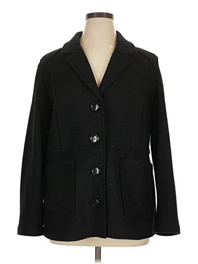 Pre-owned Chico's Coat In Black