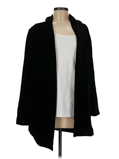Pre-owned Chico's Coat In Black