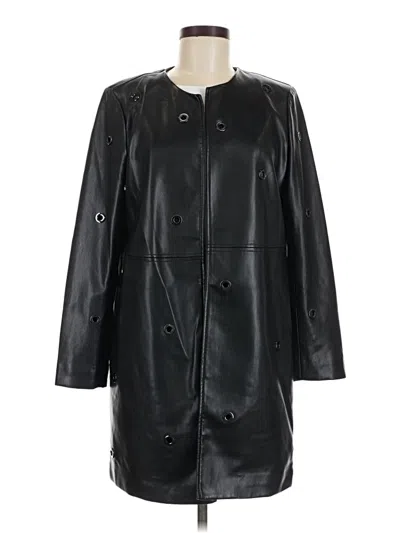 Pre-owned Chico's Coat In Black