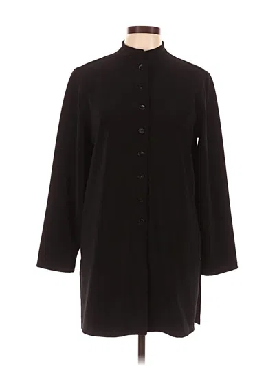 Pre-owned Chico's Coat In Black