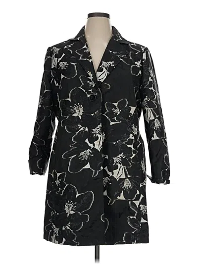 Pre-owned Chico's Coat In Black
