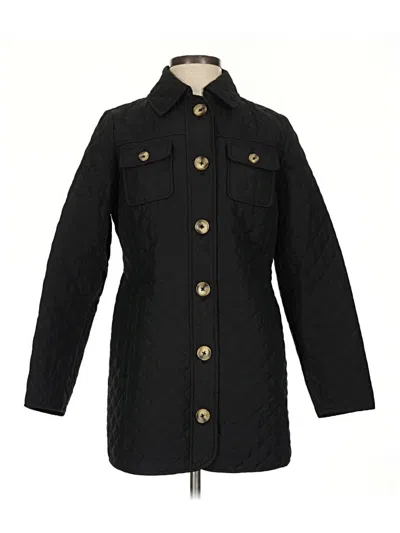 Pre-owned Chico's Coat In Black