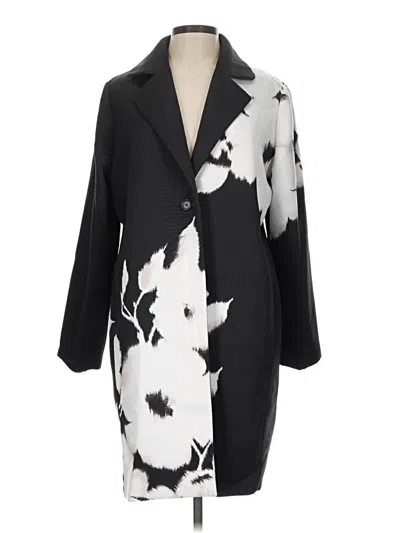 Pre-owned Chico's Coat In Black